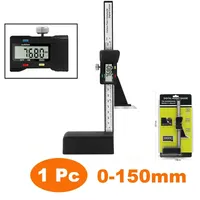 0-150mm Digital Height Gauge Vernier Caliper Wood Table Marking Ruler Electronic Digital Height Gauge Carpenter Tool Measure