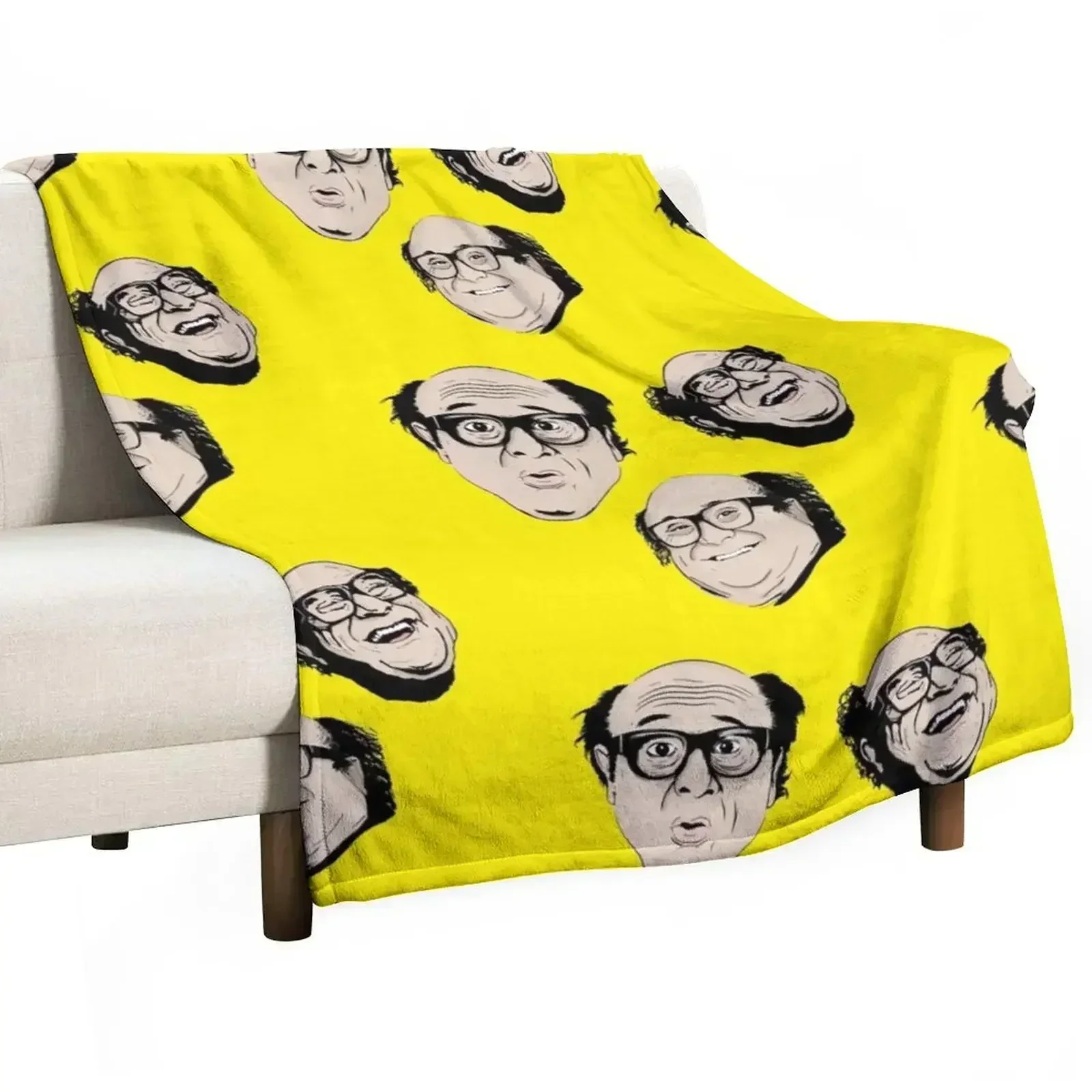 Ready for my close up Danny Throw Blanket Hairys Sofa Giant Sofa Moving Travel Blankets