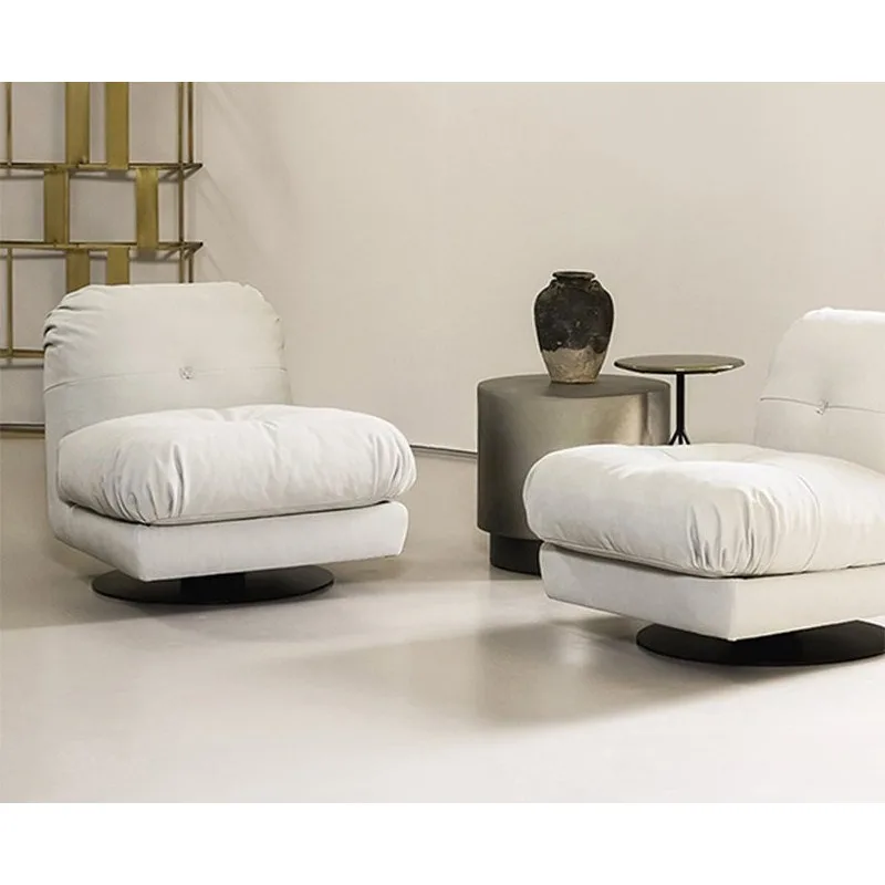 Cloud sofa rotating leisure chair living room sofa chair bedroom balcony
