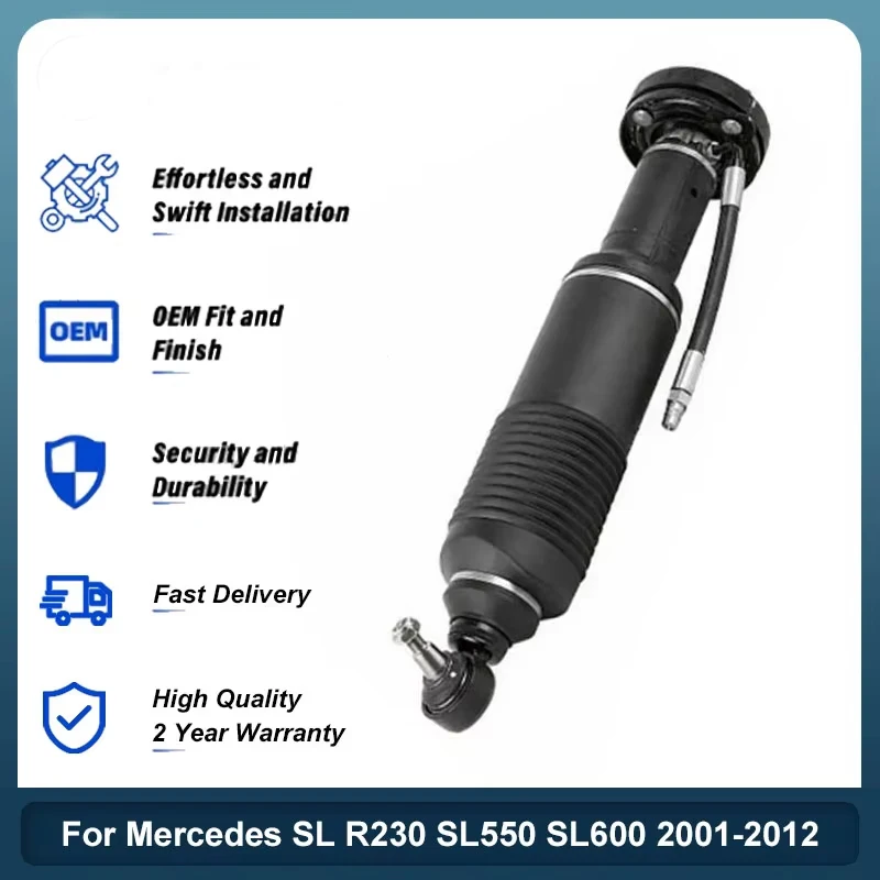 

For Mercedes-Benz W230 R230 SL350 SL500 SL600 2001-2012 Left And Right Front ABC Hydraulic Shock Absorber A2303200513 2303204913