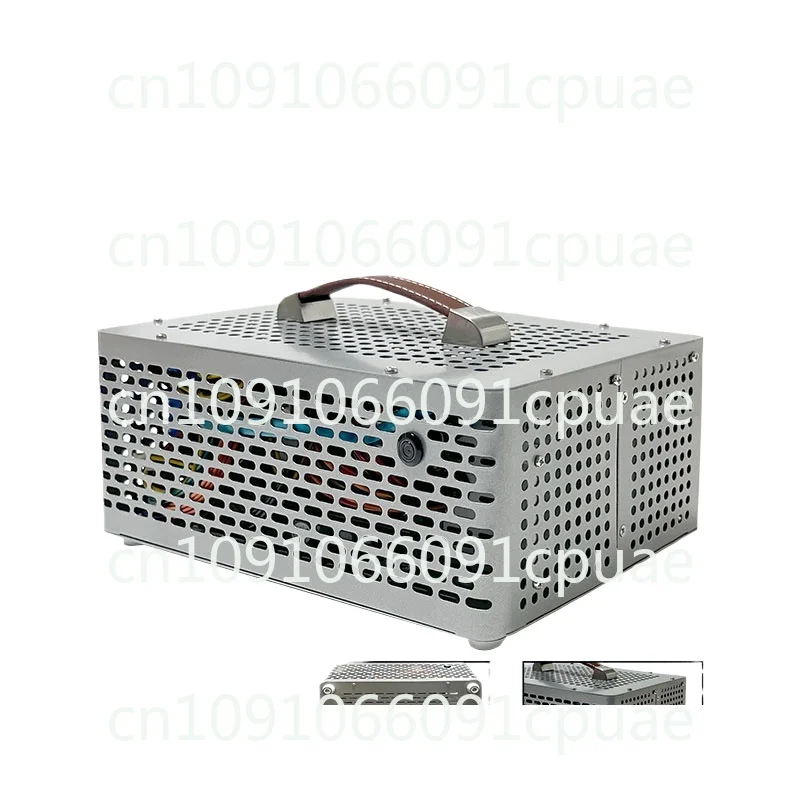 ITX-chassis Compact klein chassis Draagbare desktopcomputer Host HTPC-moederbord Kleine 1u-voeding