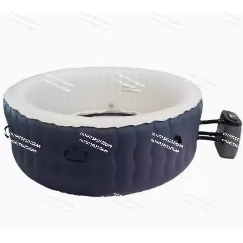 Inflatable massage bathtub, heated spa pool, bubble SPA, home hot spring couple bathtub