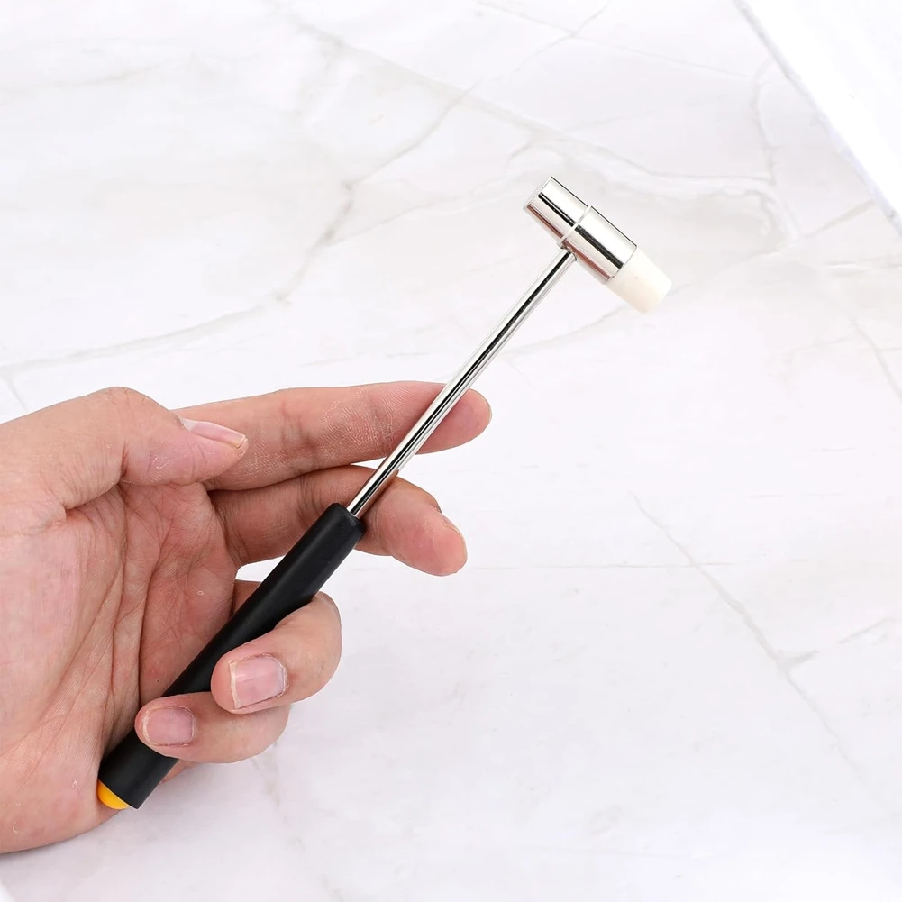 

ABWR-Dual Head Jewelry Hammer Fret Hammer Small Mallet For DIY Crafts,Watches,Tuning,Jewelry