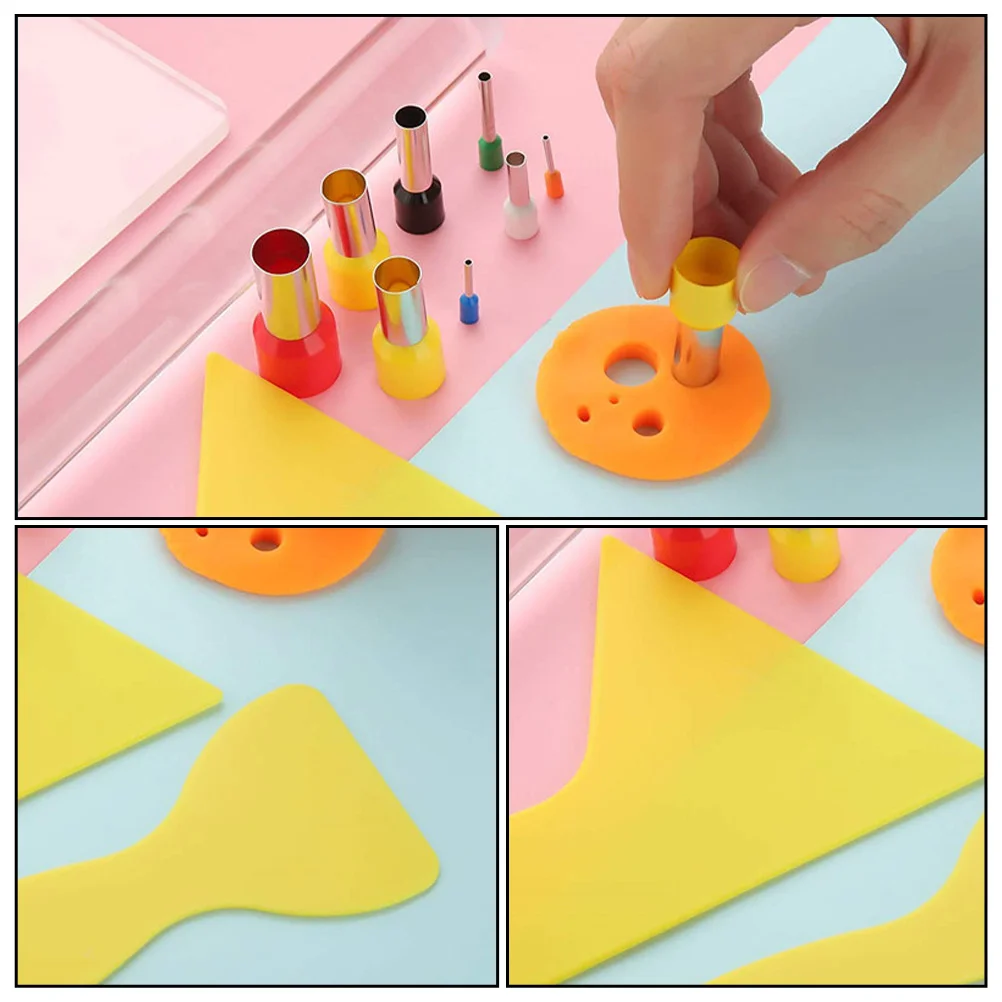 1 ensemble d'outils de bricolage en argile pour enfants, outils de modélisation sûrs et non toxiques avec une fabrication soignée, idéal pour l'apprentissage précoce en classe