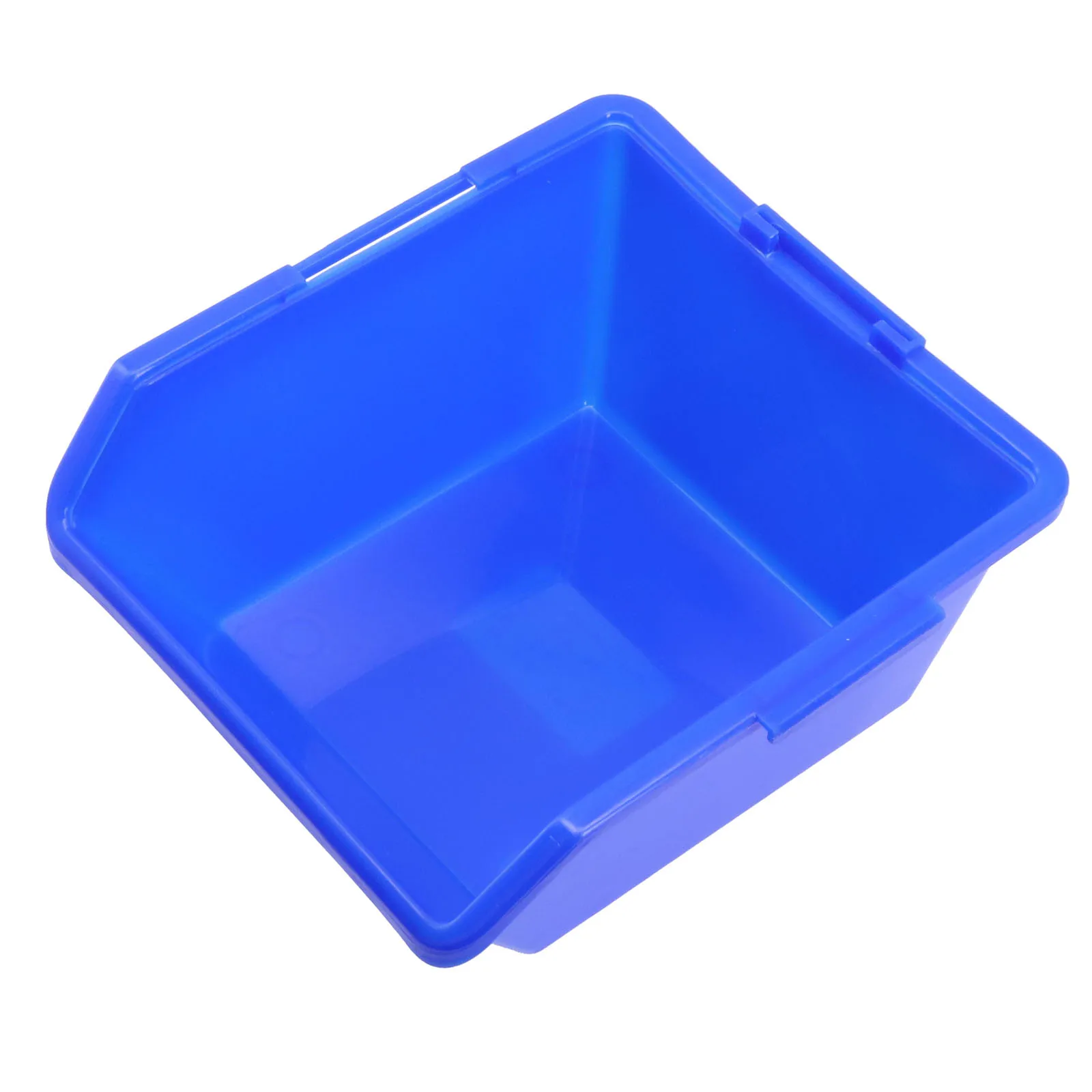 Caja de plástico para almacenamiento de piezas, contenedor de piezas práctico de usar, caja de herramientas de clasificación, equipo de taller, sensación de mano, 1 ud.