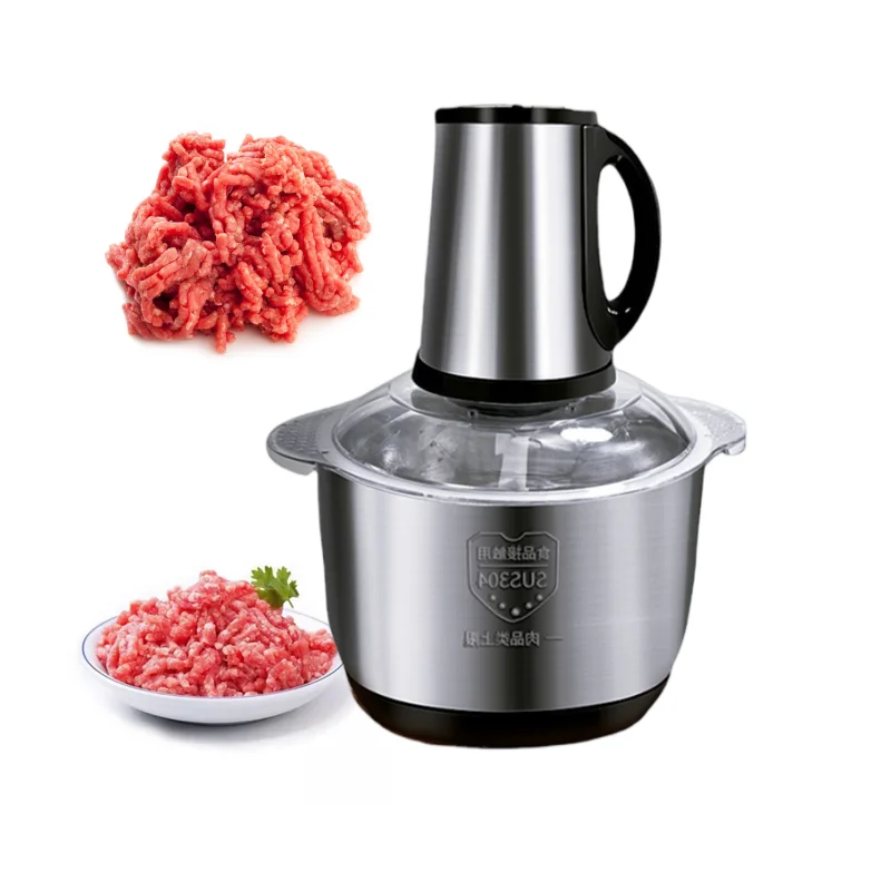 Home & kitchen fantastic supplies table top stainless steel meat mincer electric industrial meat grinder celery chopper