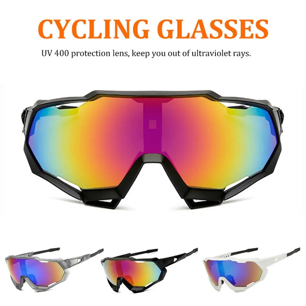 Outdoor Cycling Sunglasses UV400 Protection Windproof Glasses Men Women Sports Sunglasses Riding Fishing Runing Hikking Eyewear