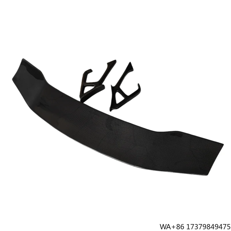 

Used for the 2008-2012 Lamborghini Gallardo LP560 LP570 LP550 Carbon Fiber D-Style Luggage Spoiler Rear Spoiler Body Kit