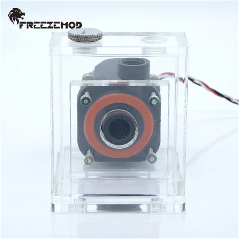FREEZEMOD PUB-ST600 Notebook Water Cooler Cubic Pump Industrial Instrument Integrated Water Tank Mute Pc Cooling. PUB-ST600