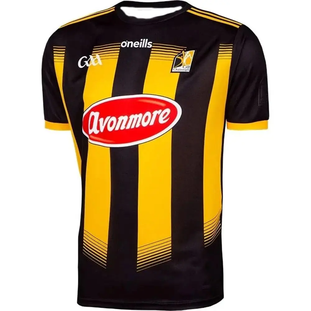 Daily Exercise Men Gaa Kilkenny Antrim New York Donegal Langford Olive Jersey Short-Sleeved Training Shirt Adults Kids T Shirts