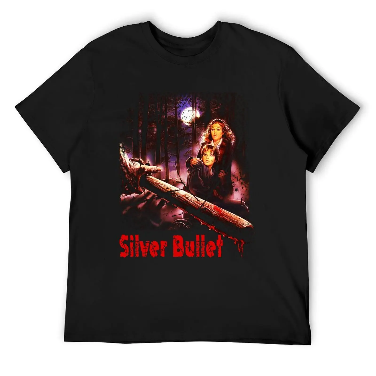

Shining Silver Bullet T-Shirt summer shirt plus size clothes anime shirt plain t shirts men