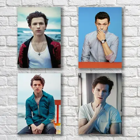 4Style Choose Tom Holland Art Print Silk Poste,r Home Wall Decor