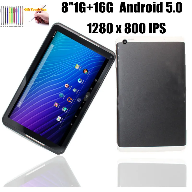 

Gift Flash Sales 8 INCH 1GB RAM+16GB ROM Android 5.0 TM800 Intel Atom Z3735G Tablet PC Quad Core 1280 x 800 IPS KIDS PAD