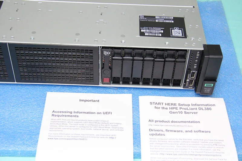 P19720-B21 P19719-B21 HPE Proliant SERVER DL380G10 DL380 Gen10 HPE HDD Server 2U Rack Server