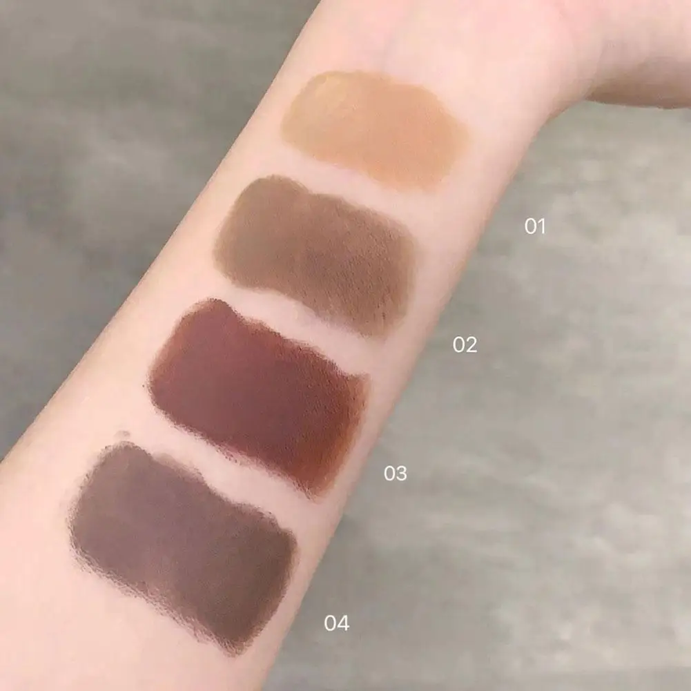 Natural Eyebrow Dye กันน้ําติดทนนานสีน้ําตาล Eyebrow Gel สี Eyebrow Tint มาสคาร่าแต่งหน้า Brow Enhancer ครีมเครื่องสําอาง