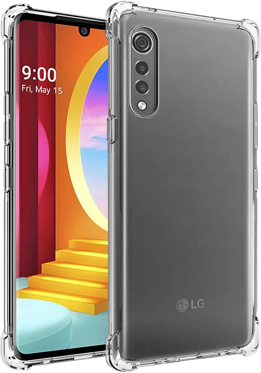 Case For LG Velvet Ultra Thin Soft Clear TPU Cover Case  for LG Velvet 5G LM-G900N LM-G900E Couqe