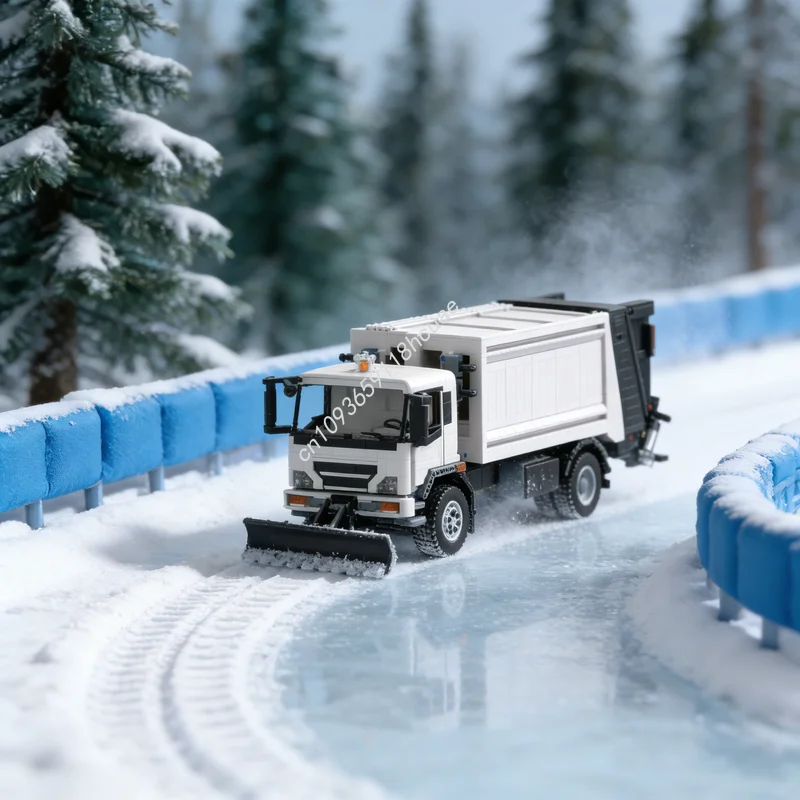 3523 個 MOC リアローダーゴミ収集車テクニカルモデルビルディングおもちゃブロックアーキテクチャ DIY クリスマスギフトアイデア教育