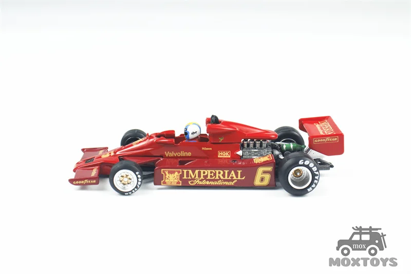 سيارة ميني جي تي 1:64 78 رقم 6 جونار نيلسون 1977 اليابانية GP Racing Diecast Model Car