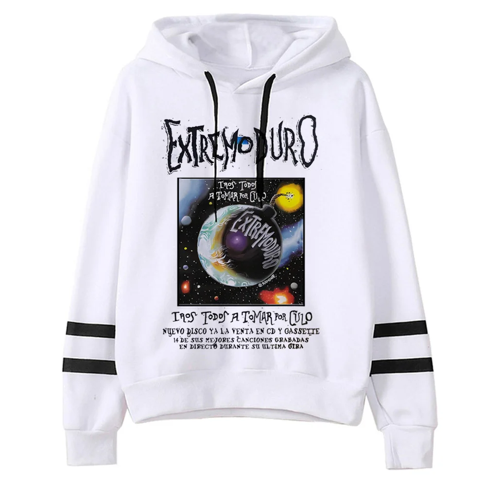 Extremoduro hoodies women sweat y2k long sleeve top gothic aesthetic sweatshirts Pullover women graphic Hooded Shirt