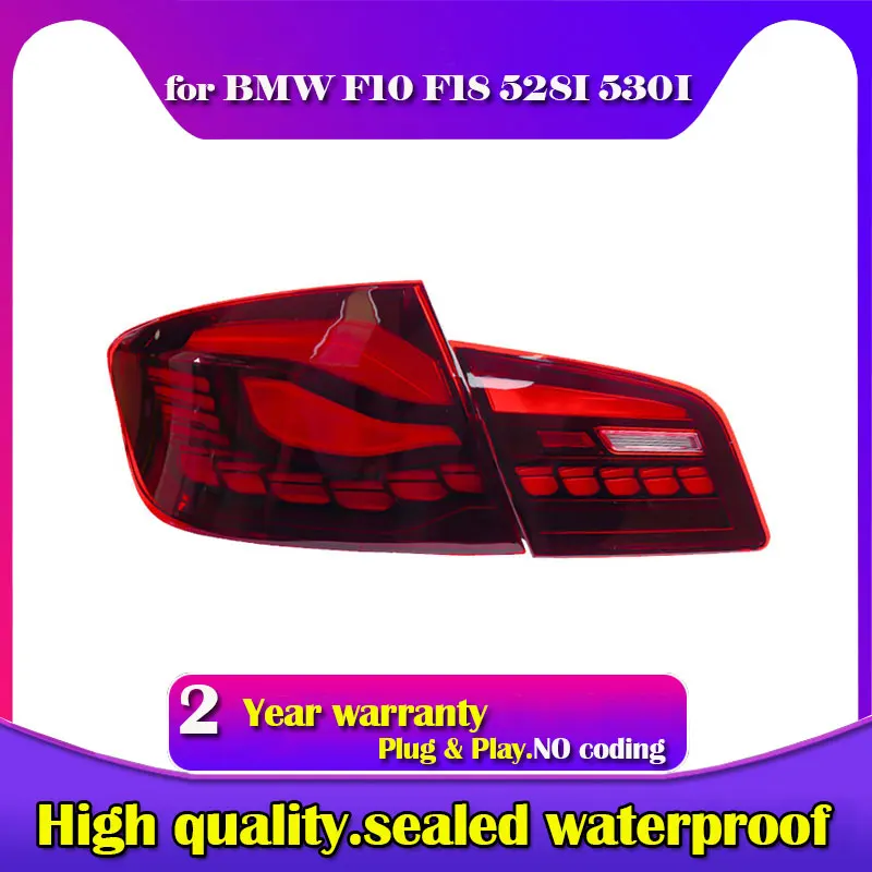

2011-2019 For BMW 5 Series F10 F18 M5 520i 530i 535i 540i 528i xDrive Tail Lights Taillamp Taillight Rear Lamps Full LED Dynamic