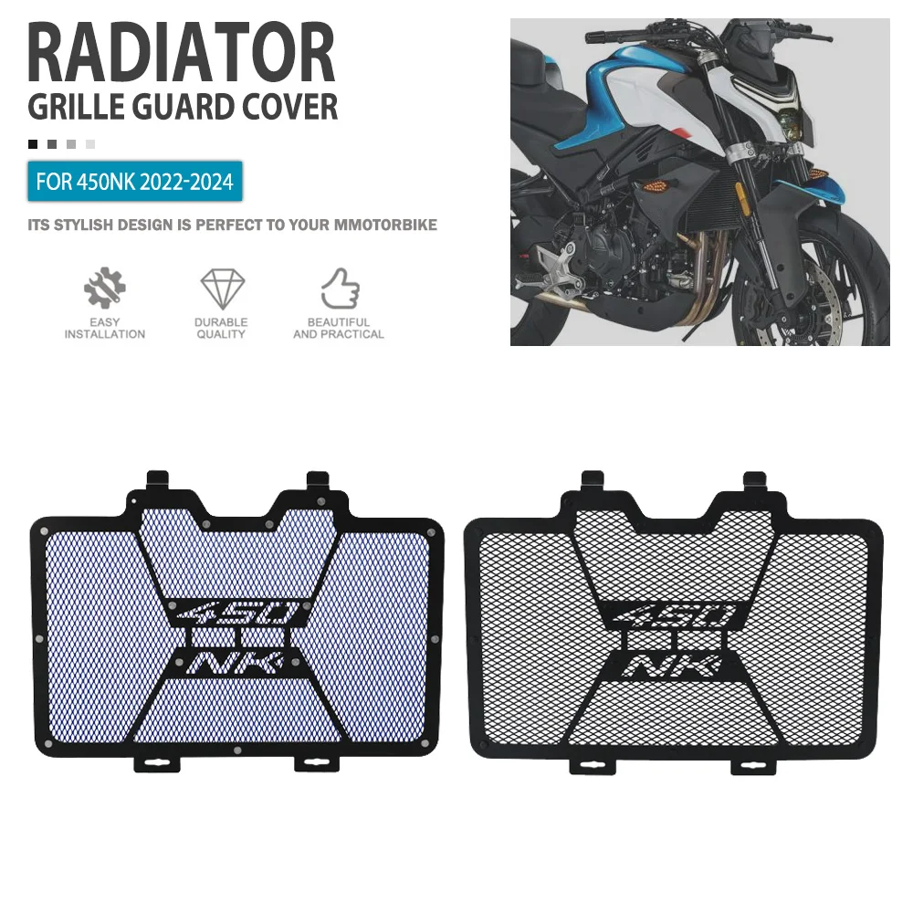 

Radiator Guard For CFMOTO 450NK 450 NK 2022 2023 2024 Motorcycle Radiators Grille Cover Protector Accessories Parts