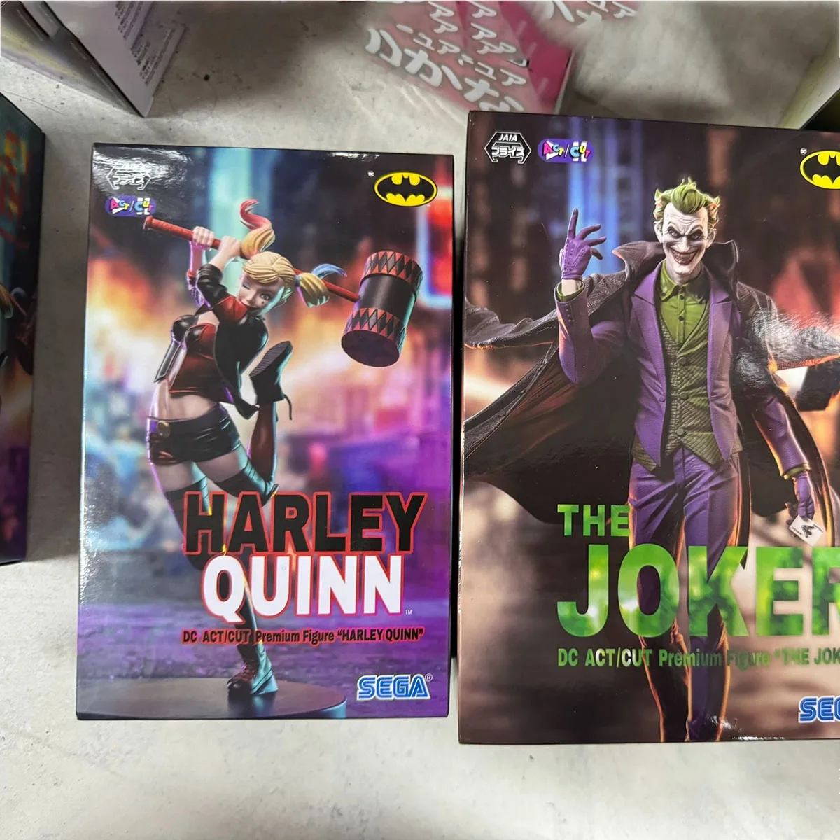 100% Original in Stock SEGA ACT/CUT Premium Batman Joker Anime Figure Action Figure Collection Series Model Toys Garage Kit