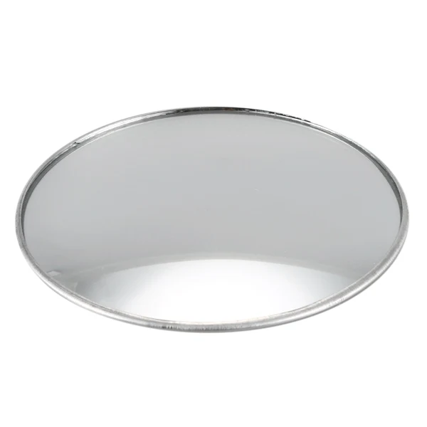 Espejos de punto ciego de visión trasera redonda, tono plateado, 3,7 pulgadas de diámetro, para coche