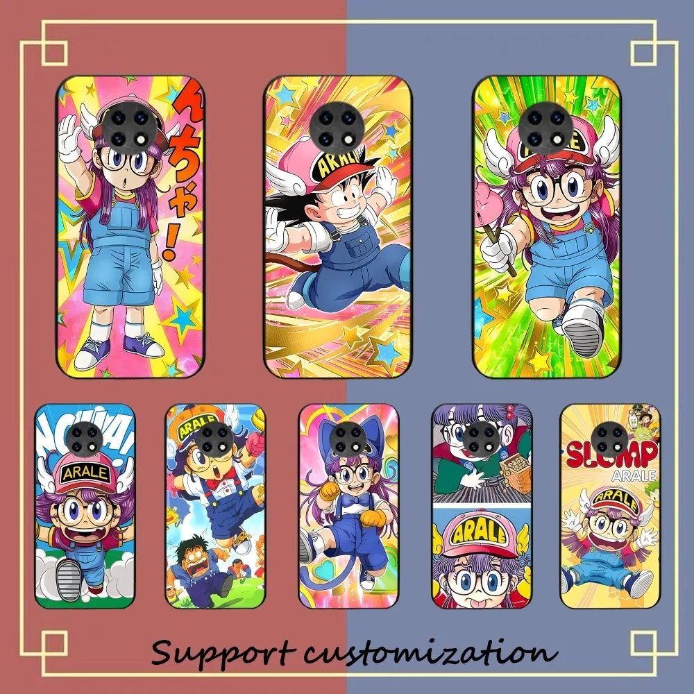 Cartoon Dr Slump Arale iphone case For Redmi Note 4 X 5 A 6 7 8 Pro T 9 Pro 9S 10 Pro 11 Pro 11S 11Epro PocoM3pro