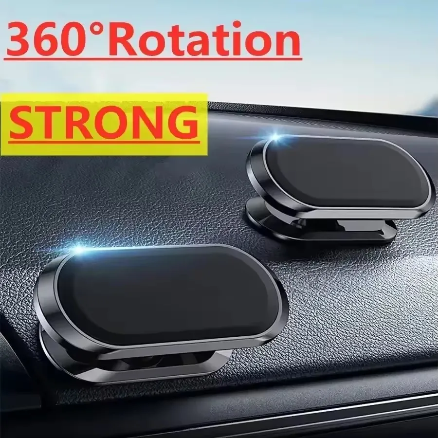 360° Drehbare Magnetische Universelle Auto-Handyhalterung für iPhone, Xiaomi, Samsung - Mobiler Telefonhalter fürs Auto