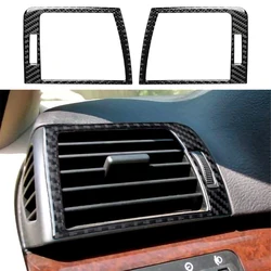 Carbon Fiber Car Interior Air Vent Cover Accessory For BMW 3 E46 1998-2005 New Car Replacement Parts Car Decoration Sticker