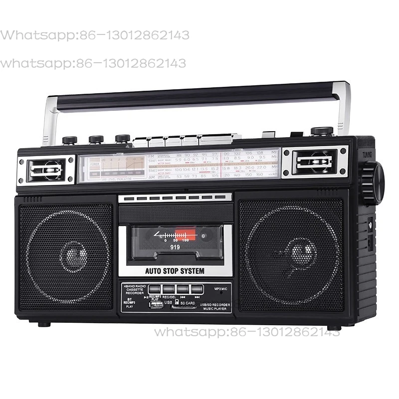 High-power quad-band recorder USB SD card Bluetooth