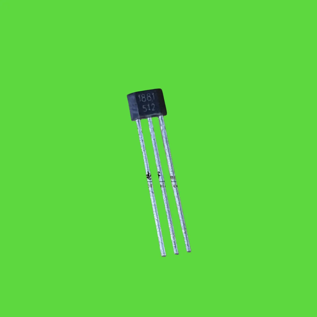 

50PCS/ HAL1881 screen printing 1881 highly sensitive bipolar latch Hall switch element 2.5-24V sensor