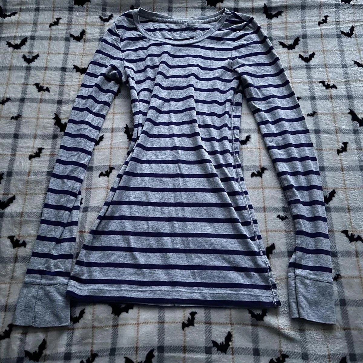 

High Street Punk Футболка с длинными рукавами для девочек Повседневная Kpop Stripe Harajuku Женская одежда Хип-хоп Гранж Футболка Femme Футболки Y2k Топы