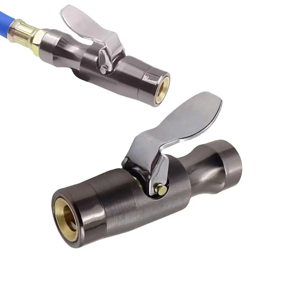 AliExpress NONE Heavy Duty Air Chuck Leak-Proof & Temperature Resistant Tire Inflator Gauge Attachment for Truck RV SUV Car Auto Air Compressor