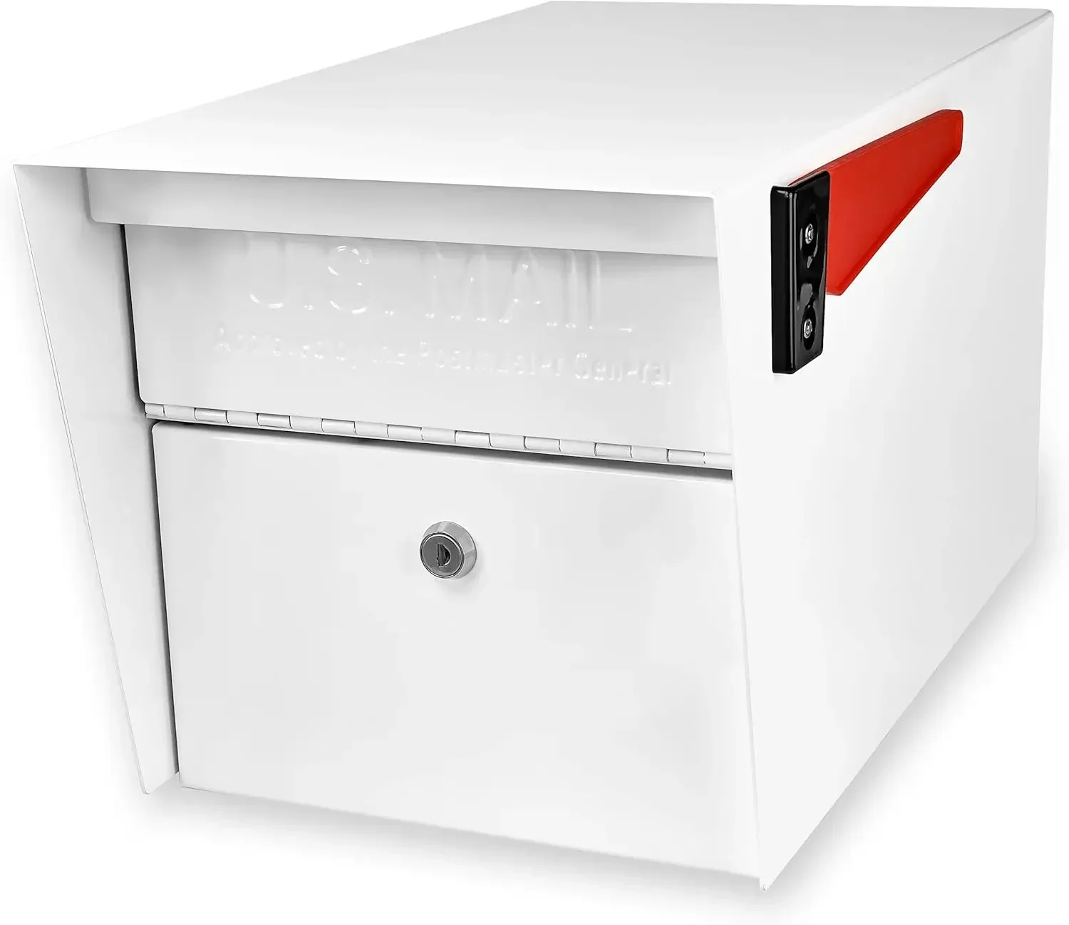 

Новинка! Почтовый ящик Mail Manager 7509 с замком для улицы, цвет Alpine White