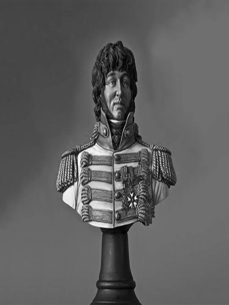 New Unassembled 1/10 Murat King of Naple bust figure Resin Kit DIY Toys Unpainted resin model