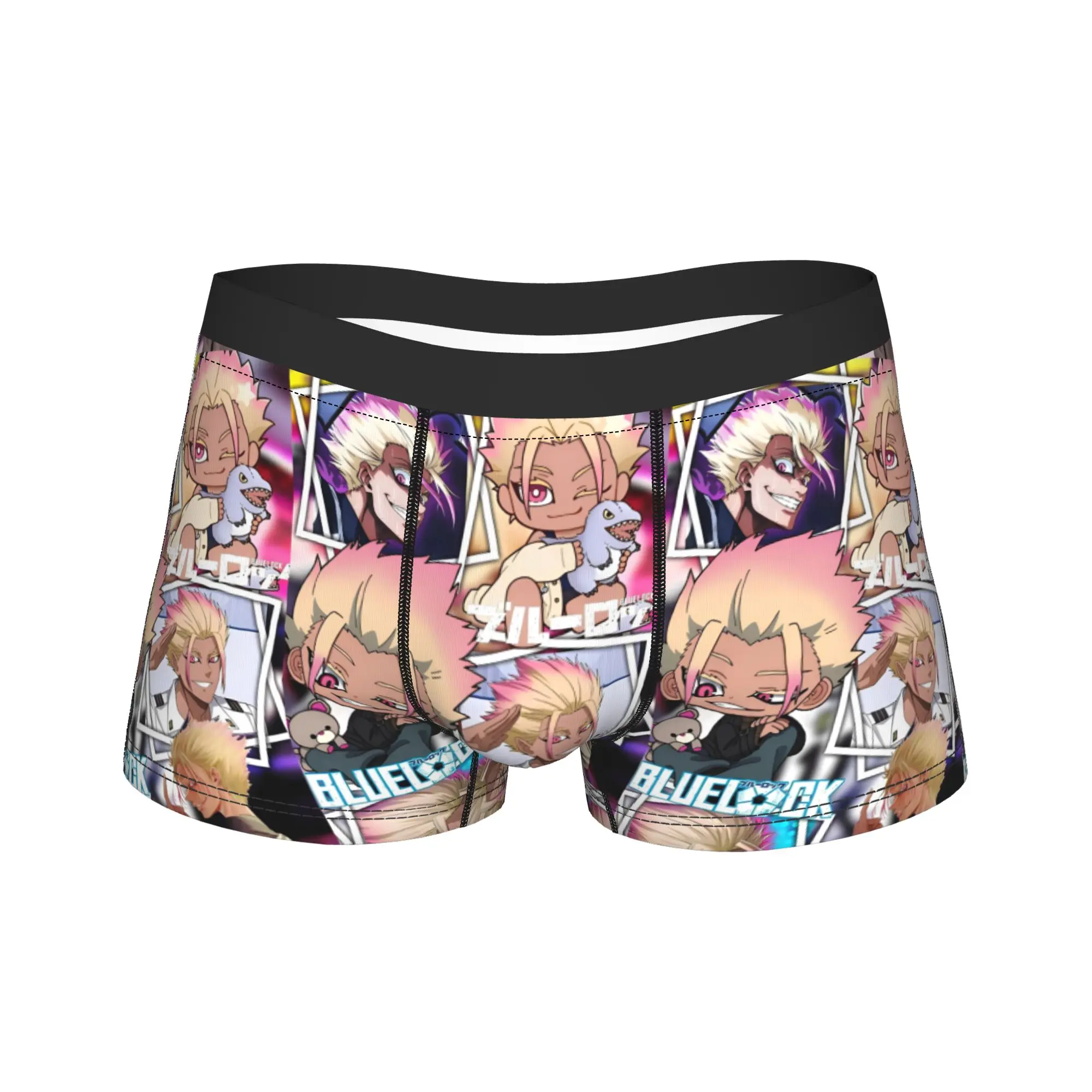 

Man Football Ryusei Shidou Bluelocks Underwear Humor Boxer Briefs Shorts Panties Male Breathable Underpants S-XXL