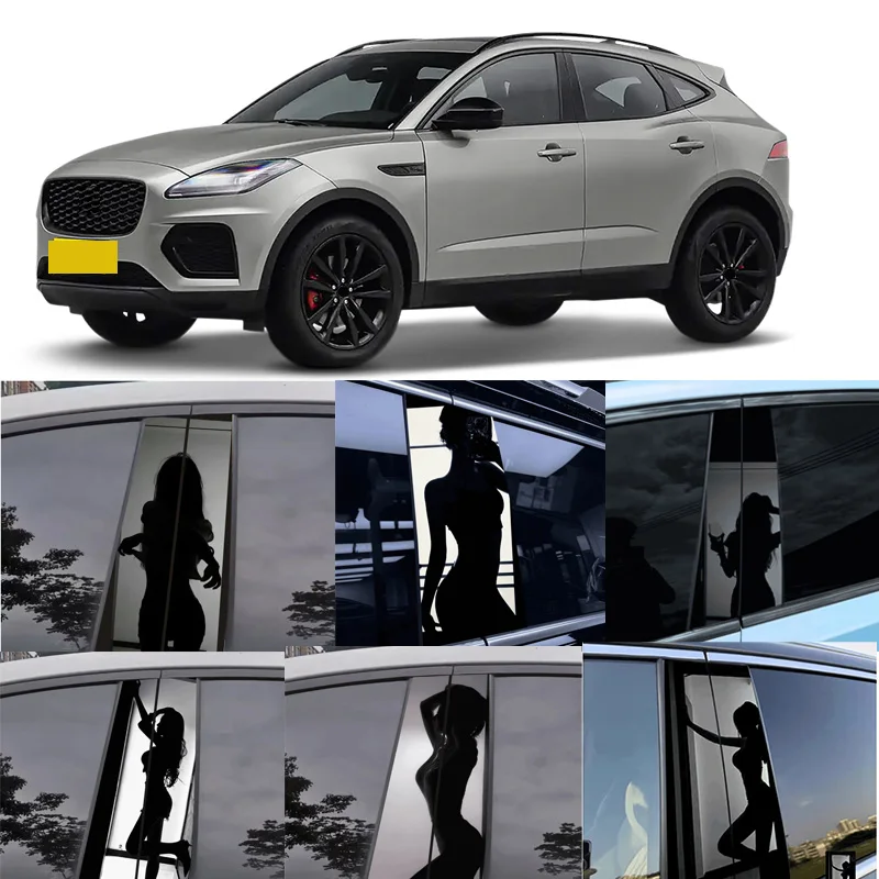 

FOR GEELY X6 Car Stickers Car B-pillar Vinyl Decals Waterproof Auto Center Pillar Sticker Cover Scratches Vehicle Decor ﻿