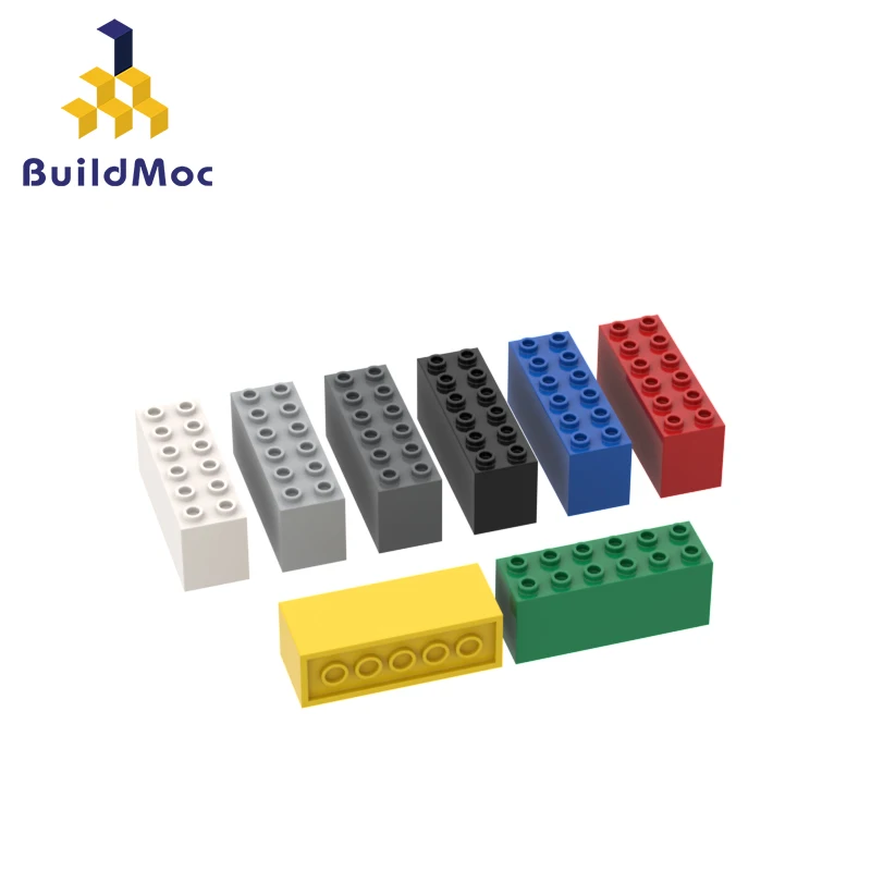 BuildMoc-bloques de construcción de contrapeso para niños, piezas de juguete de bloques de construcción de alta tecnología, contrapeso de barco 2x6x2 73843, 1 pieza, 73090