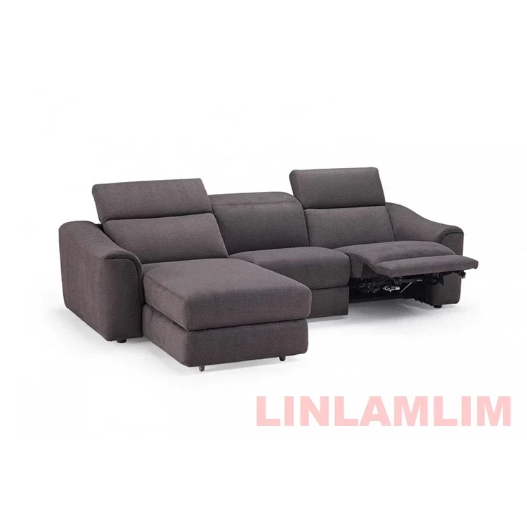 Modern Power Reclining Genuine Leather Sofa – Recliner Couch with Adjustable Headrests, Bluetooth Speakers, USB, Cup Holders view 5