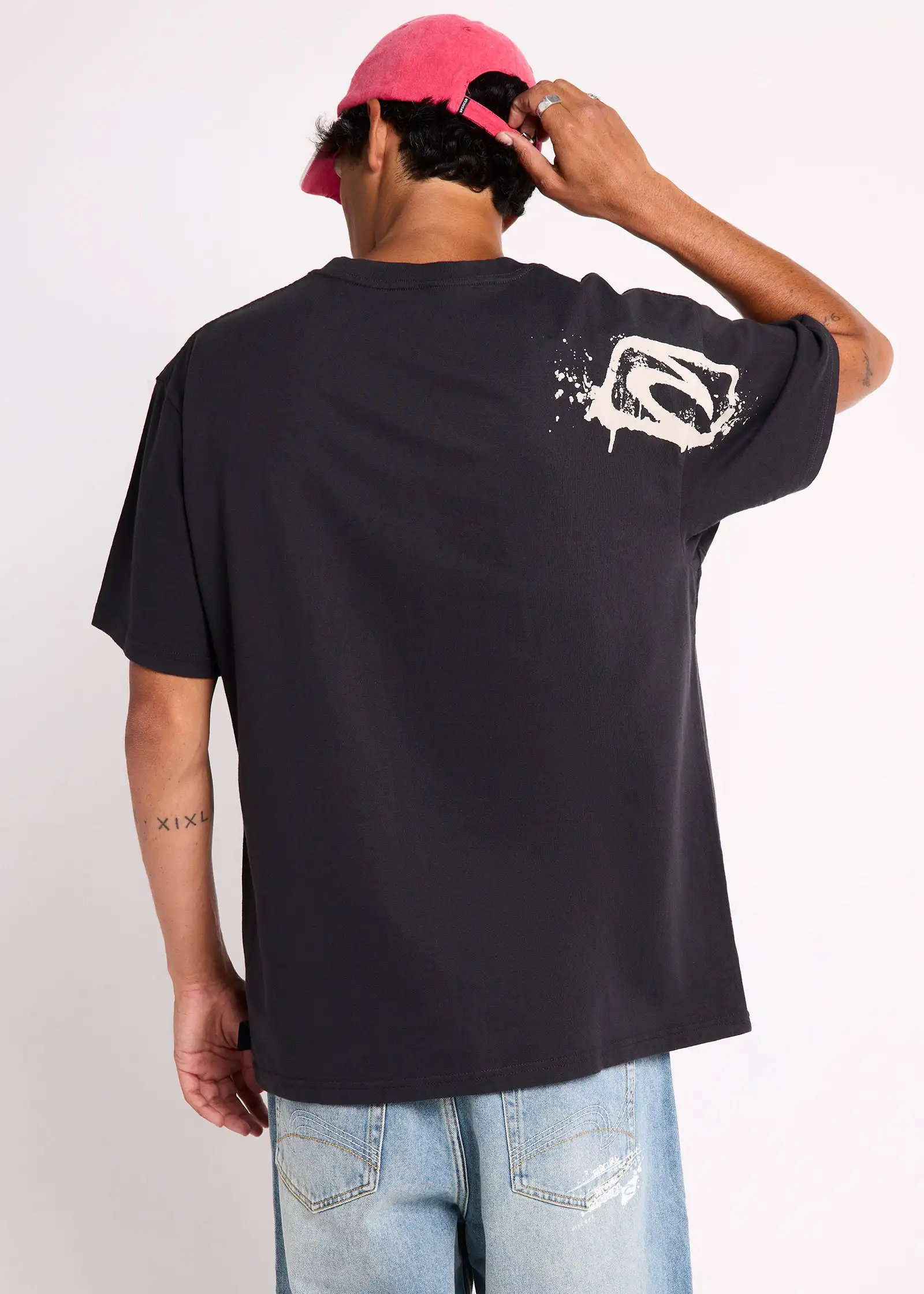 Inner Visions Loose T-Shirt High-end Luxury Unisex Style Both of Men and Women