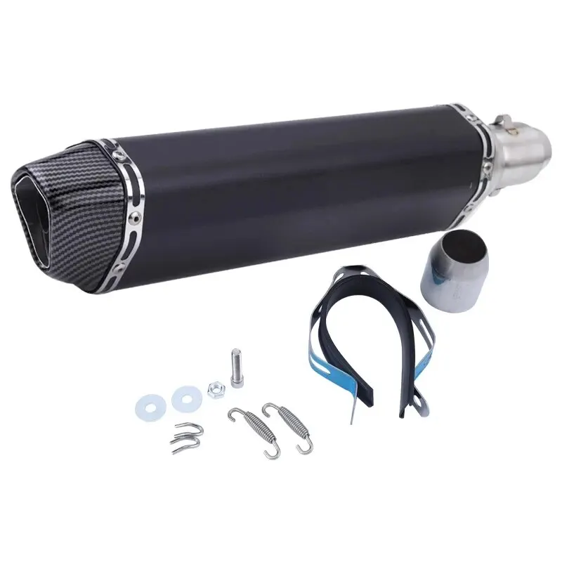 Universal 470mm Motorcycle Exhaust Pipe Muffler Silencer Escape Moto DB Killer For YAMAHA SUZUKI KAWASAKI HONDA