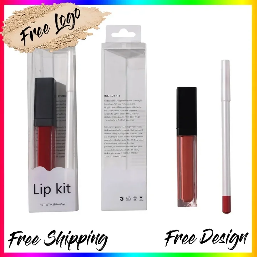 

Private Label 26colors Matte Liquid Lipstick Kit Waterproof Non Stick Cup Long Lasting Sexy Nude Lipgloss&lipliner Set Bulk