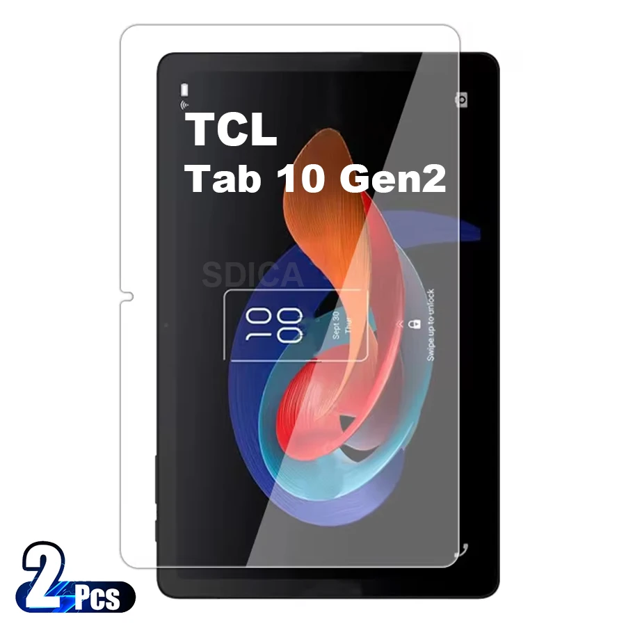 2PCS For TCL Tab 10 Gen 2 Tempered Glass Screen Protector 10.36 Inch 9H Tablet HD Anti-Scratch Protective Film