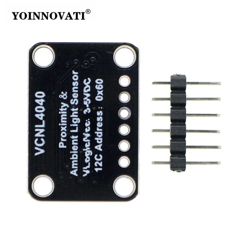 VCNL4040 2-in-1 Ambient Light & Proximity Sensor Module, I2C Interface 3.3V, Work with STEMMA QT / Qwiic Connector