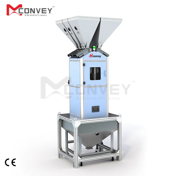 

Automatic Plastic Raw Material Mixing Pellet Gravimetric Batch Blender Resin Vertical Plastic Granules Mixer Machine
