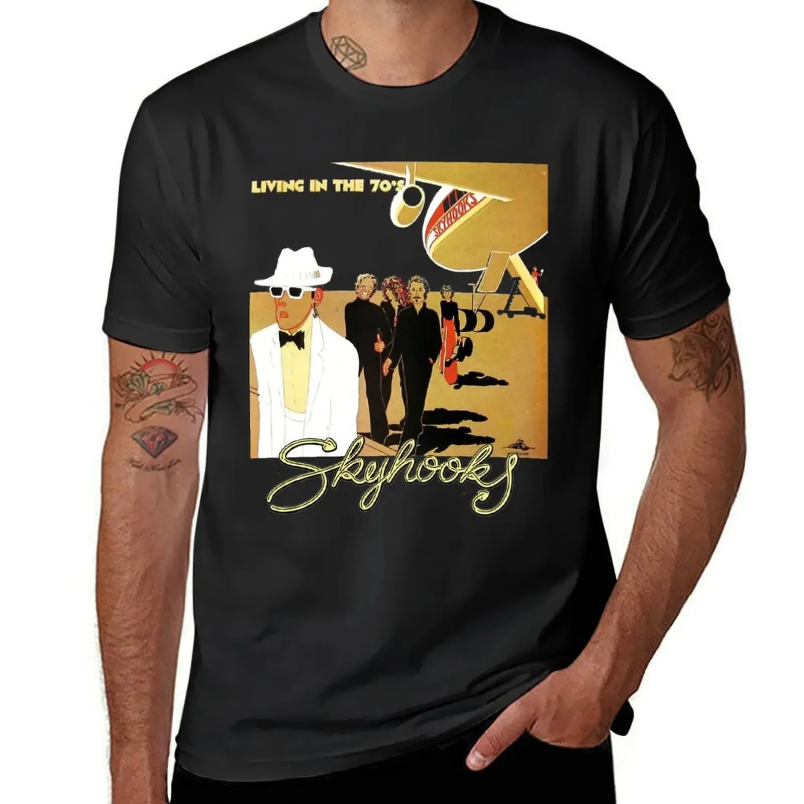 

AusRock 08 Skyhooks T-Shirt essential t shirt anime tshirt custom shirt vintage t shirt men