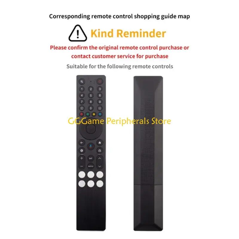 

U55B Quality Silicone Remote Control Cover for RC833A RC923A Case Enhances Impact Resistance Easy Maintenance Features