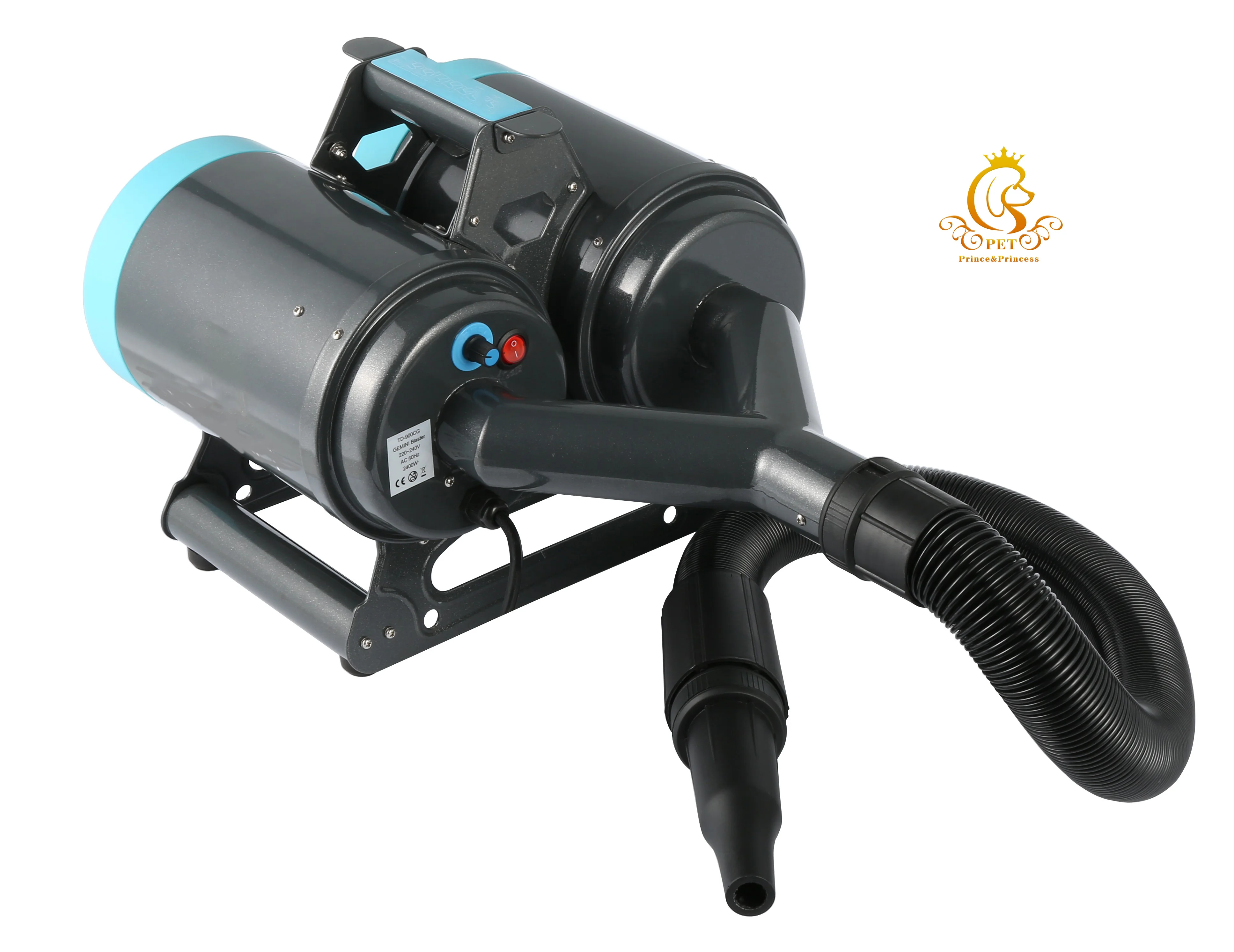 

EUR PET Factory Direct Sales Large 2400w Parallel Dual Motors Car Blower Dryer Air Blower for Grooming Dhops