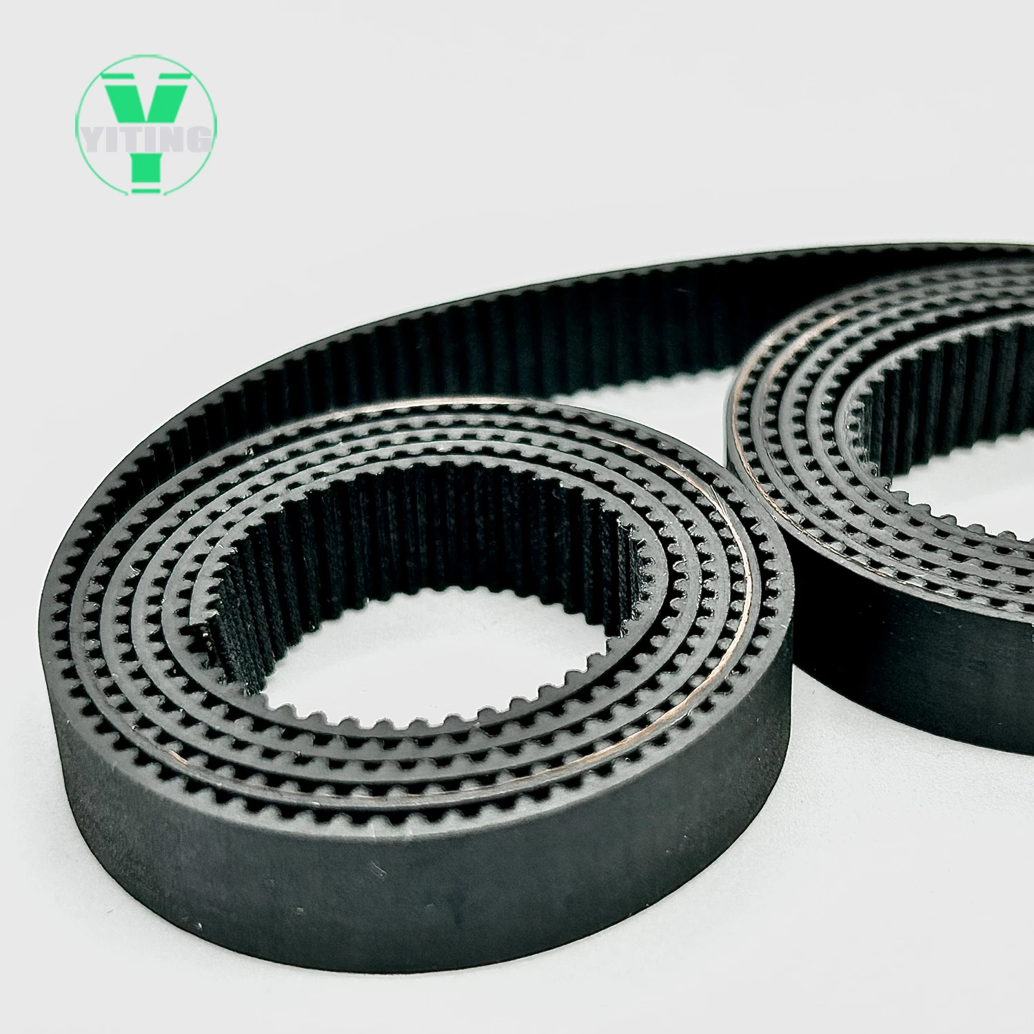 HTD-5M Open Synchronous Timing 5M Belt Anti-wear Reinforce Open Width 10/15/20/25/30/40mm Synchronous Belt Rubber Open  Belt